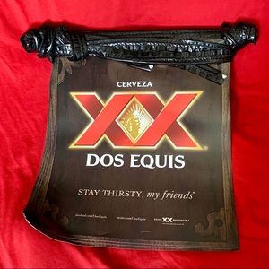 Dos Equis Pennant Streamer Signs